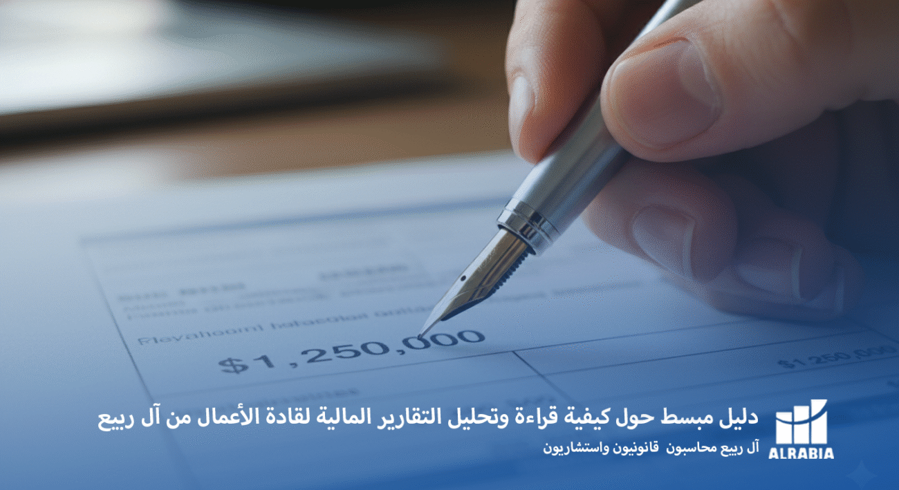 دليل مبسط حول كيفية قراءة وتحليل التقارير المالية لقادة الأعمال من آل ربيع