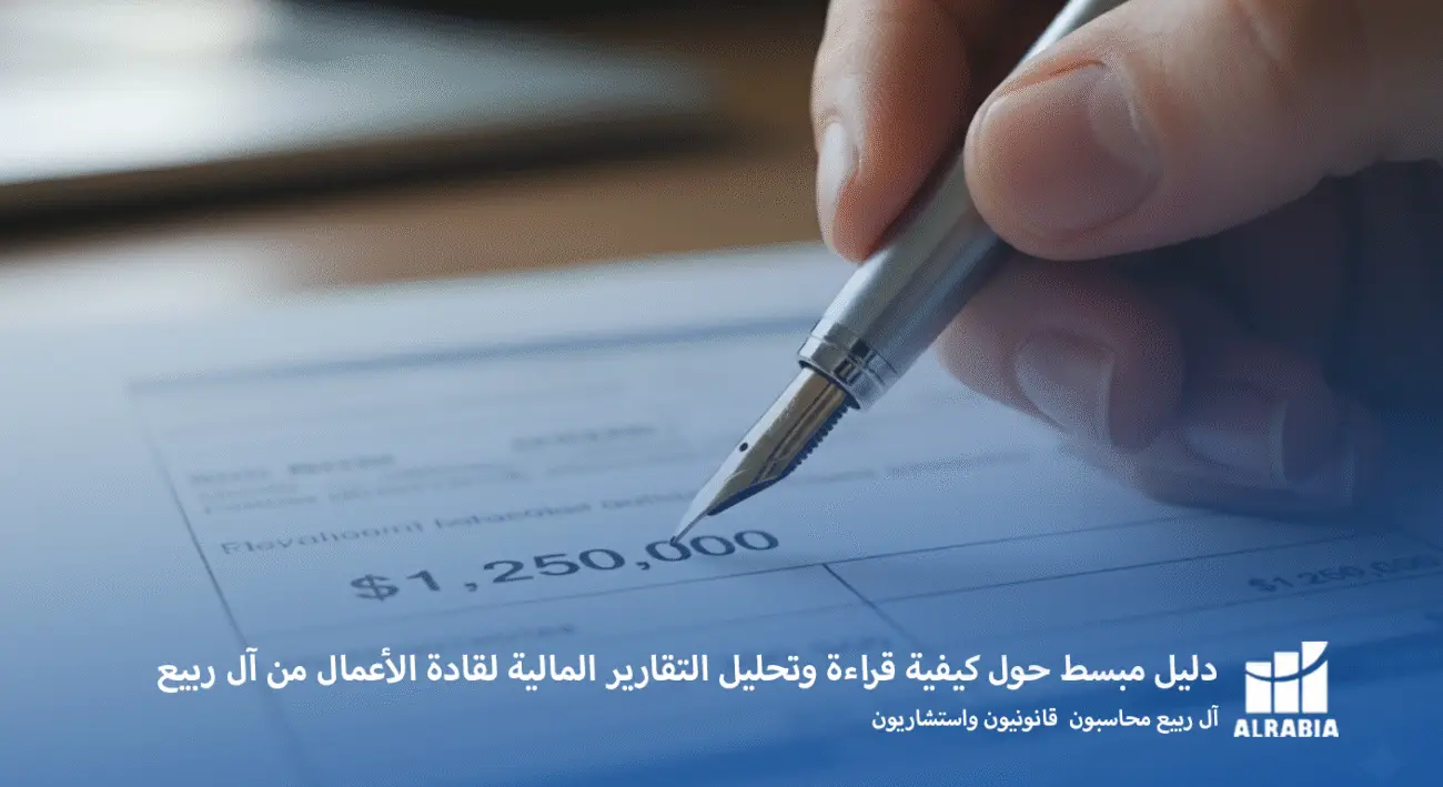 دليل مبسط حول كيفية قراءة وتحليل التقارير المالية لقادة الأعمال من آل ربيع