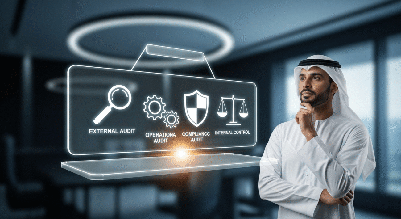 أنواع التدقيق المالي في السعودية مع آل ربيع