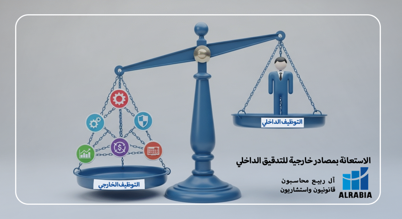 الاستعانة بمصادر خارجية للتدقيق الداخلي