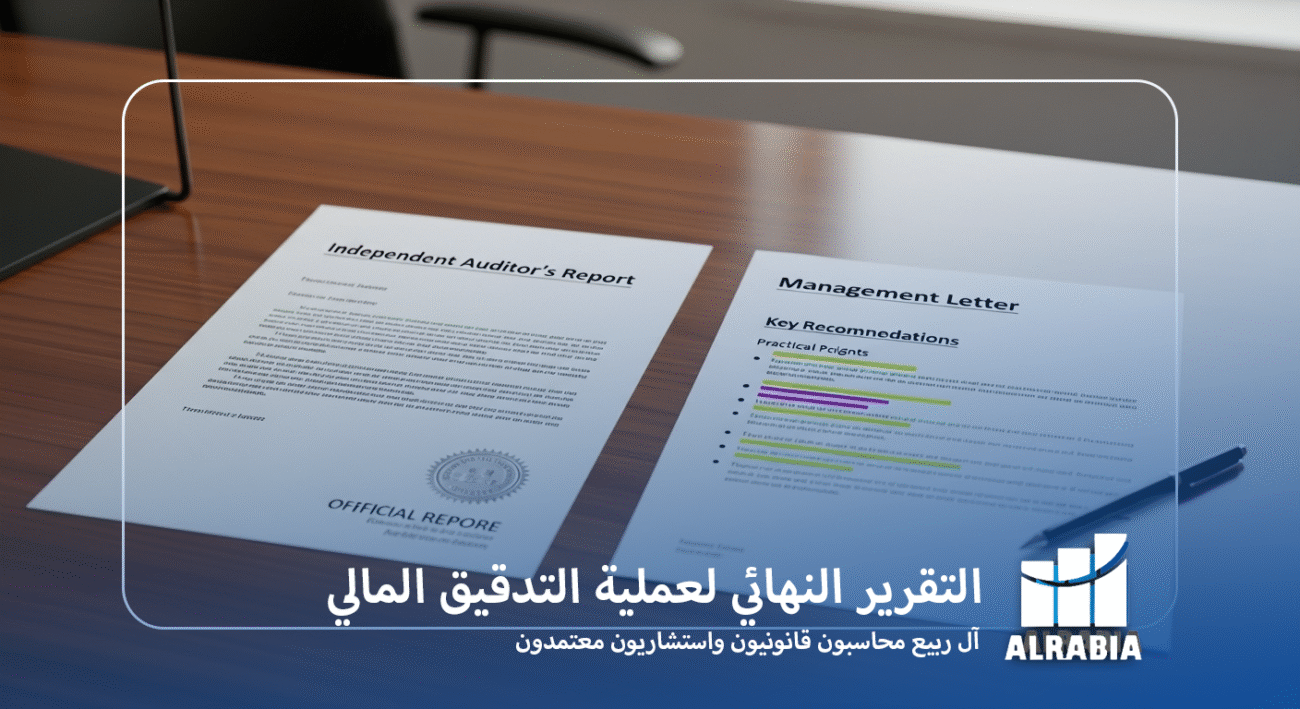 التقرير النهائي لعملية التدقيق المالي مع آل ربيع_