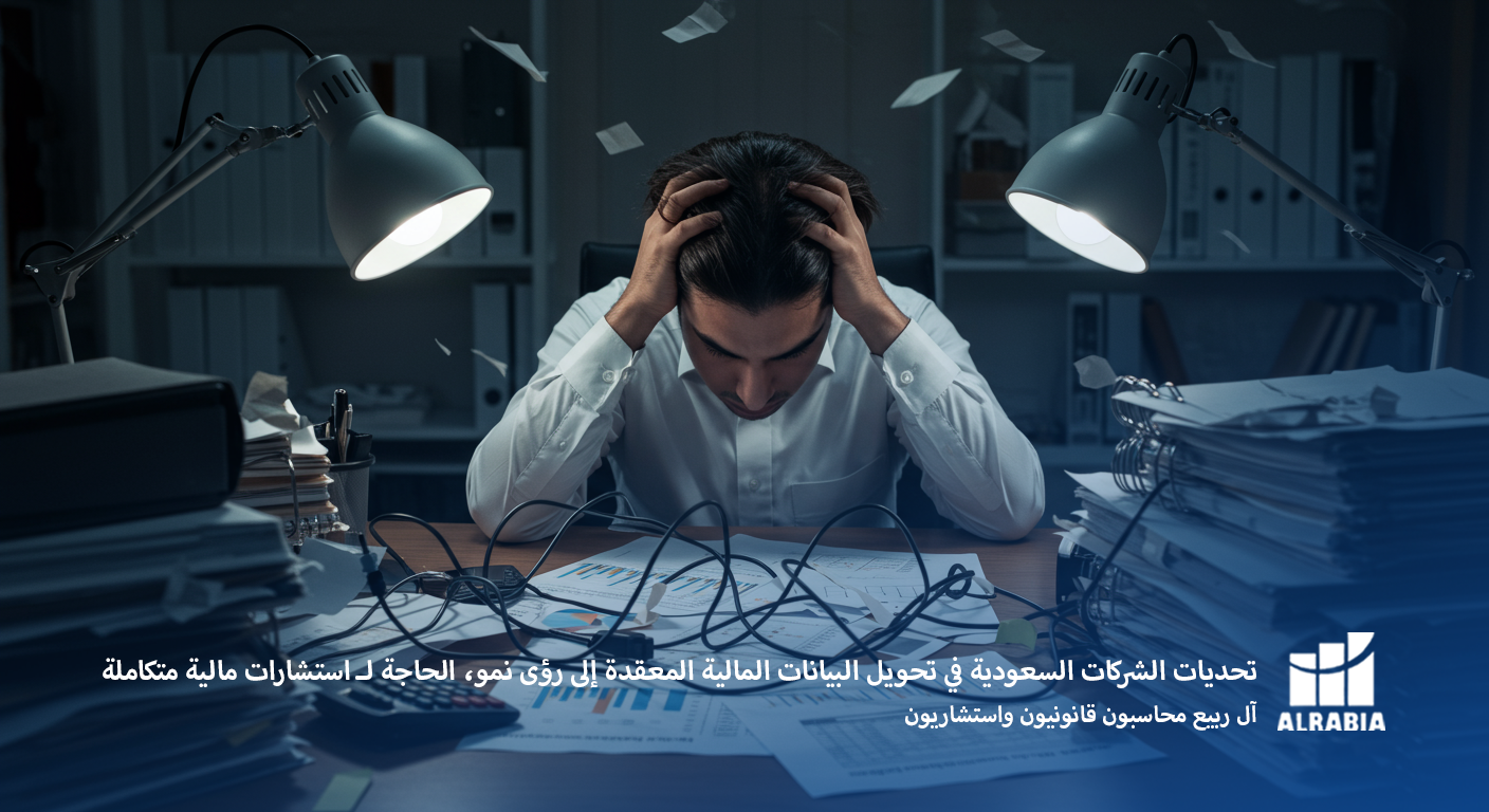 تحديات الشركات السعودية في تحويل البيانات المالية المعقدة إلى رؤى نمو، الحاجة لـ استشارات مالية متكاملة