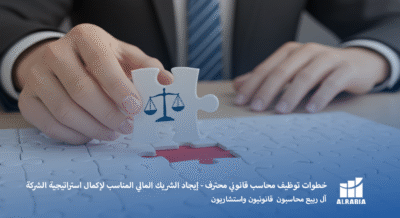 خطوات توظيف محاسب قانوني محترف مع آل ربيع