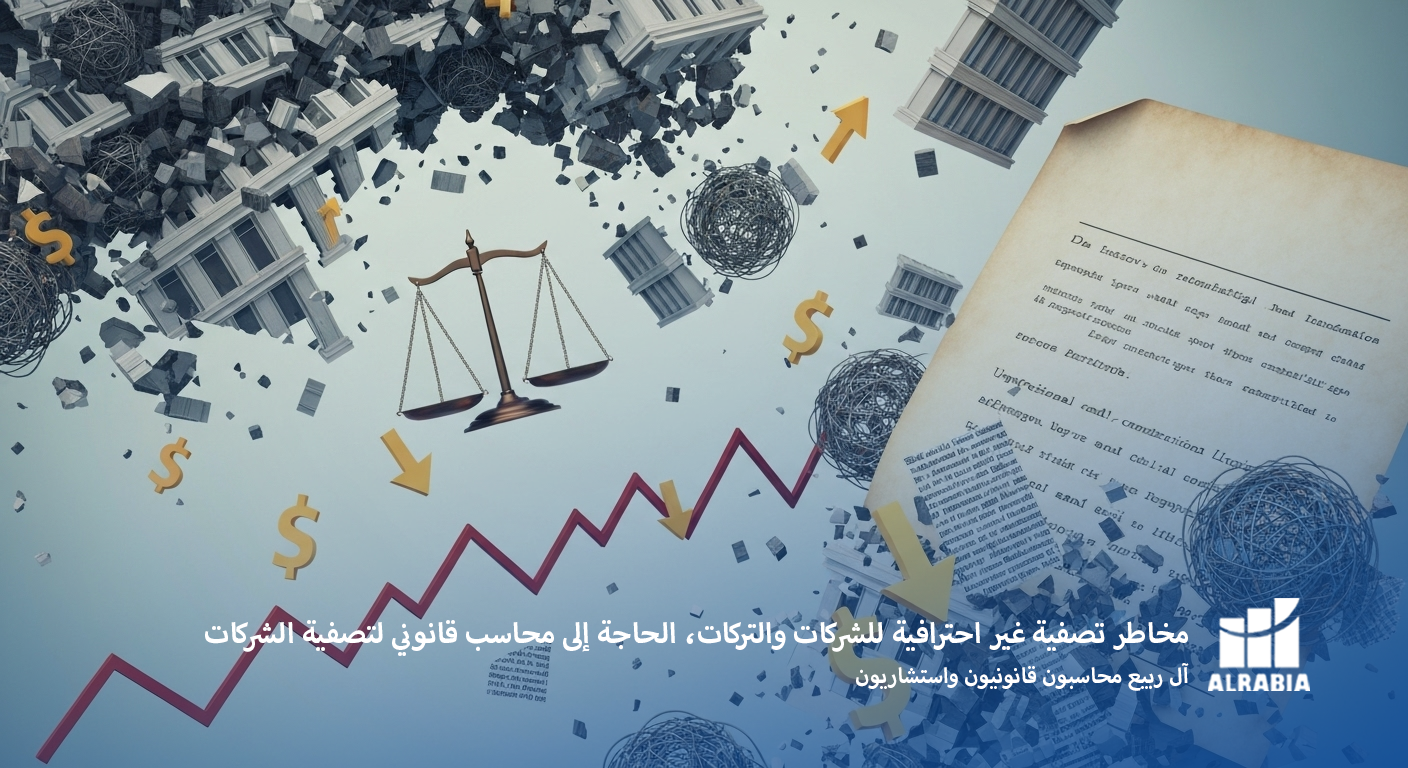 مخاطر تصفية غير احترافية للشركات والتركات، الحاجة إلى محاسب قانوني لتصفية الشركات