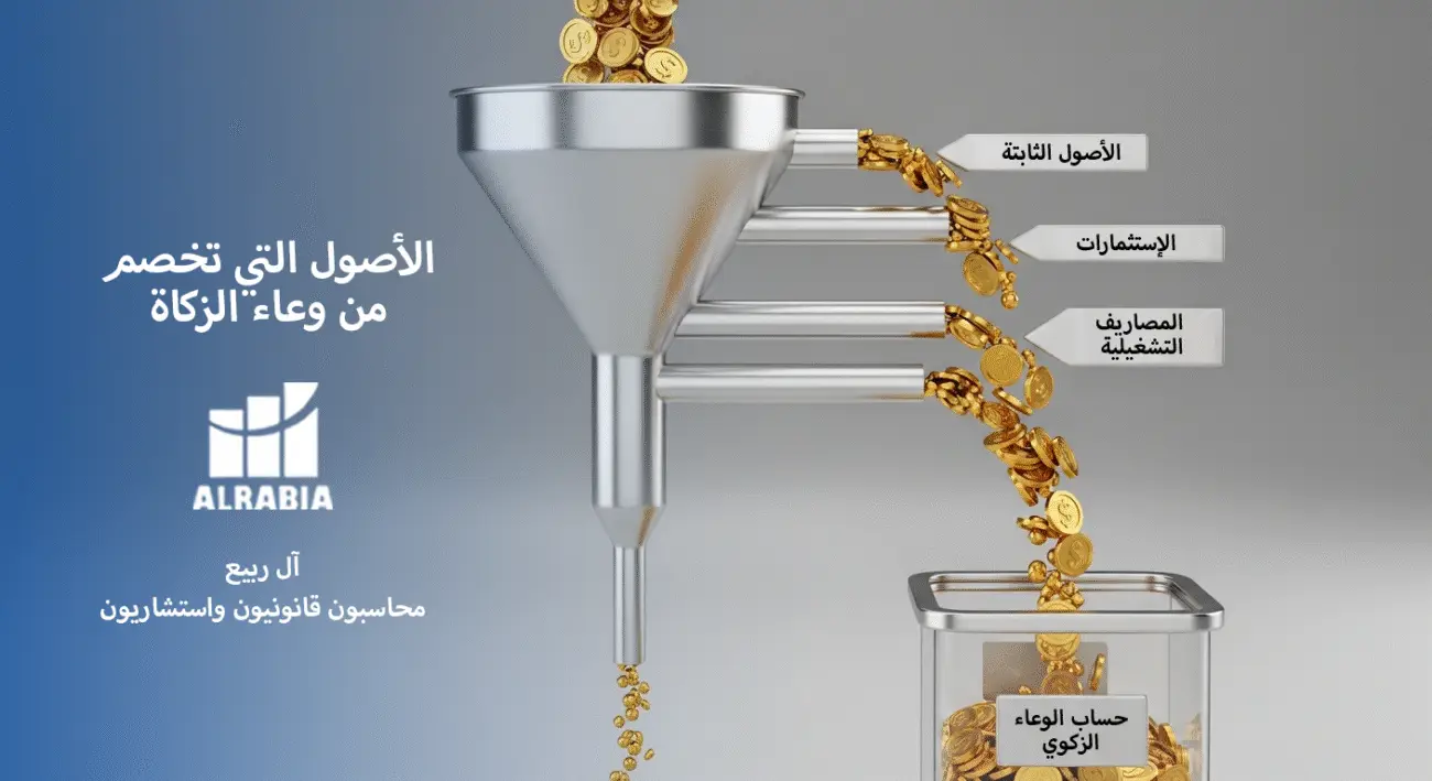 الأصول التي تخصم من وعاء الزكاة - آل ربيع