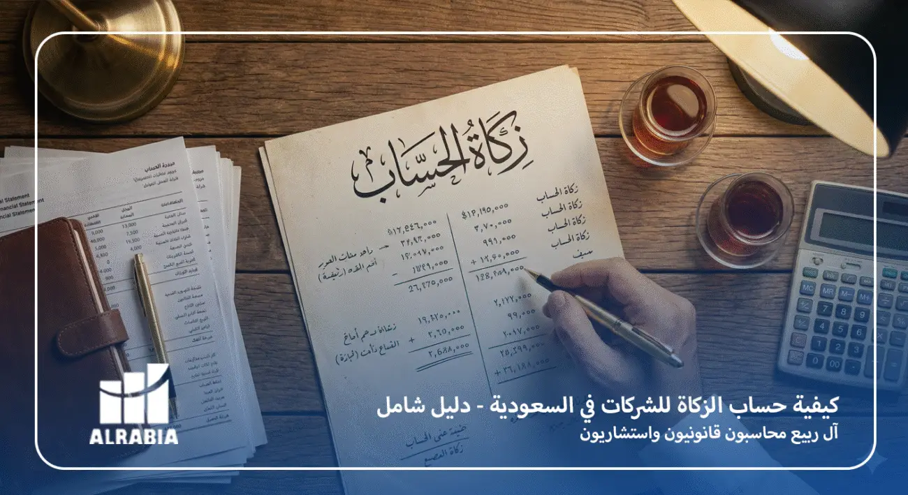 كيفية حساب الزكاة للشركات في السعودية - دليل شامل - آل ربيع