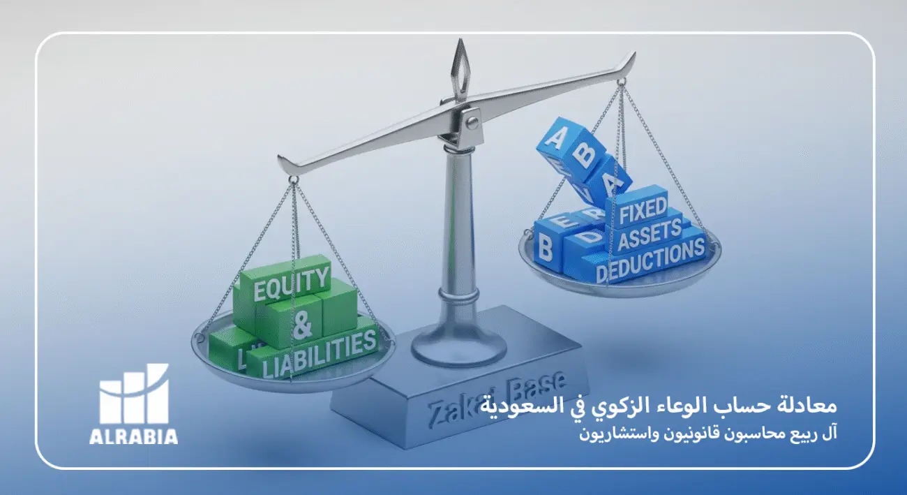 معادلة حساب الوعاء الزكوي في السعودية