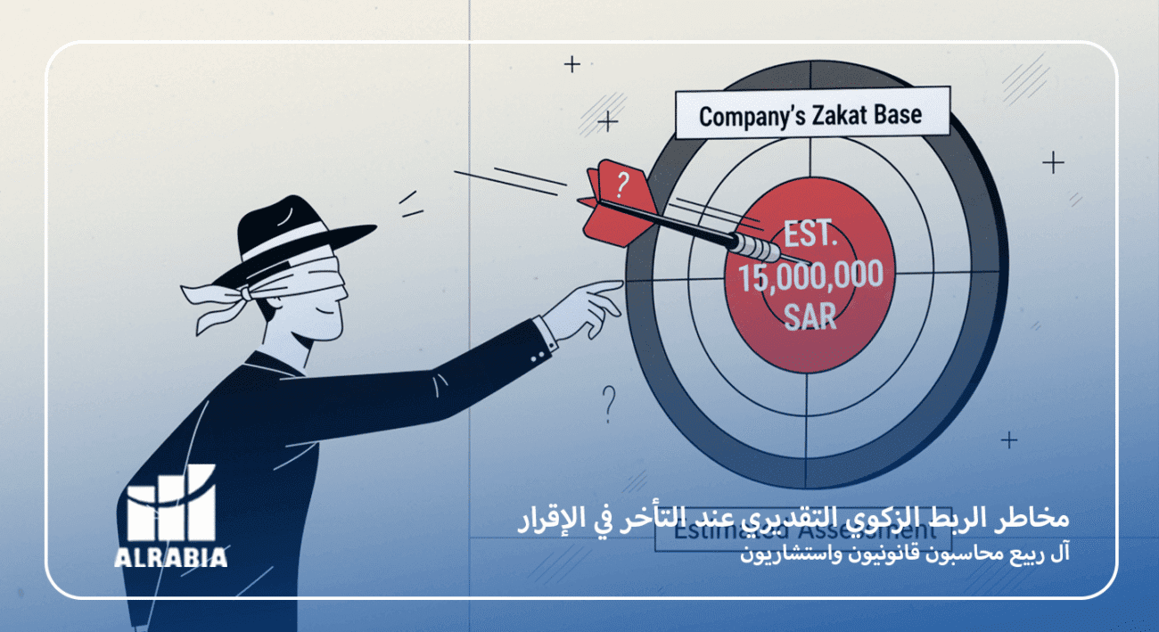 مخاطر الربط الزكوي التقديري عند التأخر في الإقرار